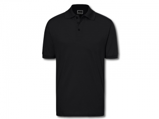 Herren Classic Polo, schwarz, 100% Baumwolle (JN070)