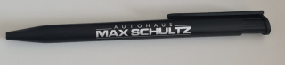 Druckkugelschreiber Kunststoff in matt schwarz, VE = 50 St.