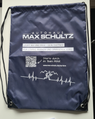 Turnbeutel MAX SCHULTZ, navyblau - (VE = 25 Stück)