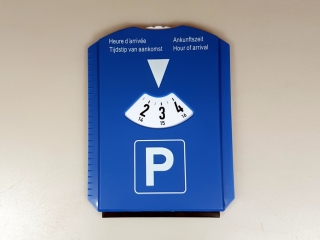 Parkscheiben mit Eiskratzer (VE = 100 Stück)
