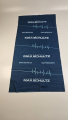 Multifunktionsschal Polyester ca. 25x50cm, dunkelblau